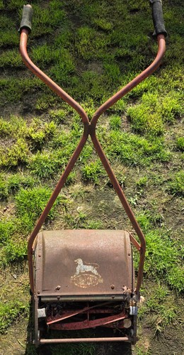 Vintage qualcast push cylinder - vintage,