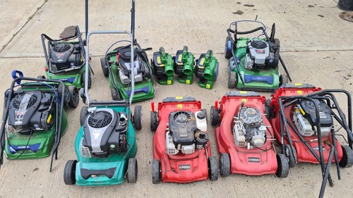 Job lot petrol lawnmower - job,