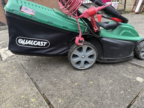 Qualcast electric lawnmower - qualcast,
