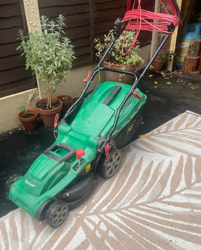 Qualcast electric rotary lawn - qualcast,