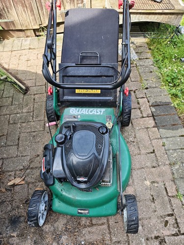 Qualcast petrol lawn mower - qualcast,