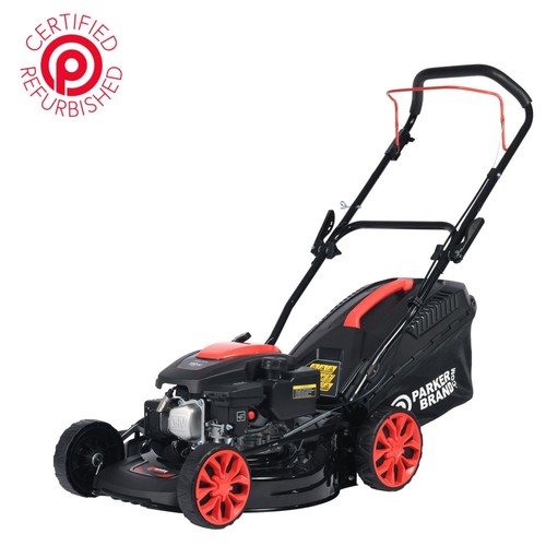 Hand push petrol lawnmower - 17",